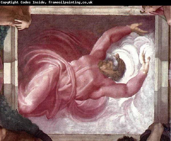 Michelangelo Buonarroti Separation of Light from Darkness